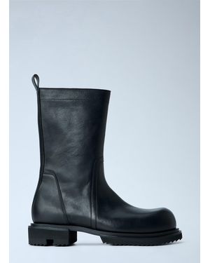 Rick Owens Creeper Elastic Boots - Blue