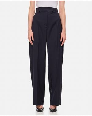 Sportmax Ampezzo Wide Leg Pants - Blue