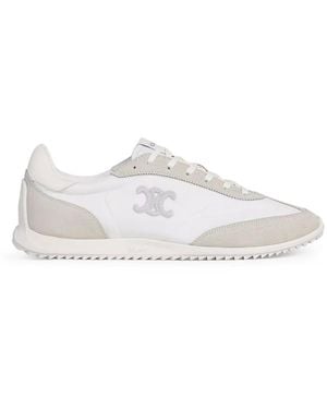Celine Sneaker Bassa Stringata - White