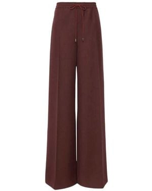 Max Mara Salom Drawstring Pants - Purple