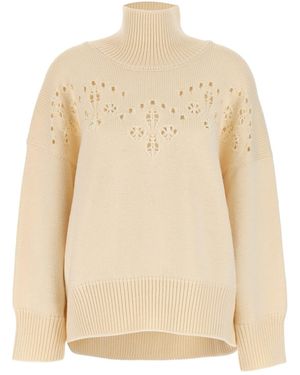 Chloé Clothing Knitwear - Natural