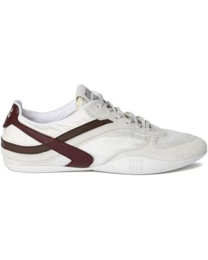 Miu Miu Gymnasium Sneakers - White