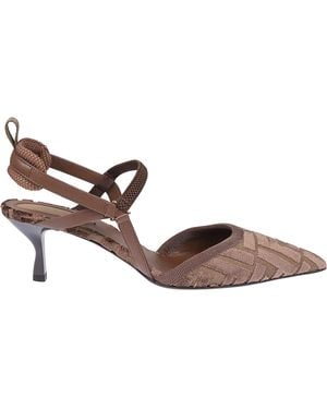 Fendi Sling Back Colibrã¬ Lite - Brown