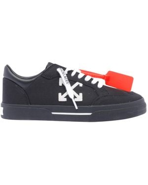 Off-White c/o Virgil Abloh Off Vulcanized Sneakers - Blue
