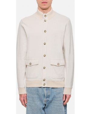 Fay Bomber Jacket - Natural