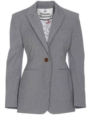 Vivienne Westwood Lauren Cotton Jacket - Gray