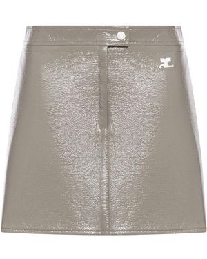 Courreges Miniskirt Re-Edition - Gray