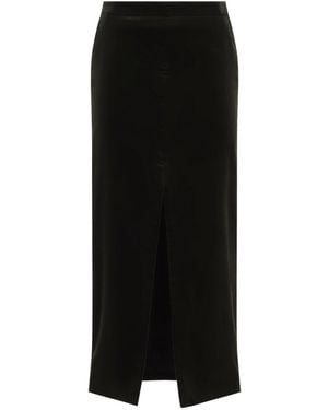 Jil Sander Angle Length Skirt - Black