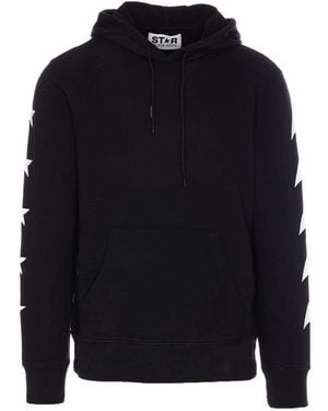 Golden Goose Multi Star Regular Hoodie - Blue