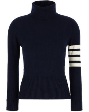 Thom Browne Clothing Sweatshirts - Blue
