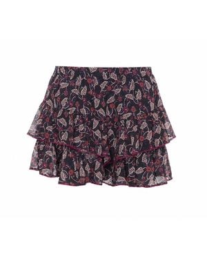 Isabel Marant Jocadia Shorts - Purple