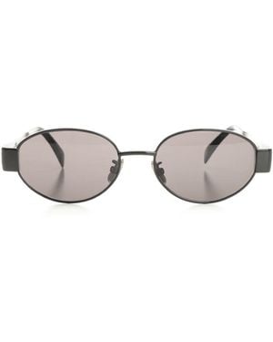 Celine "Triomphe" Sunglasses - Metallic