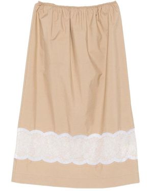 Carven Skirts Neutral - Natural