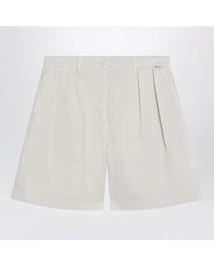 Prada Naturalcolored Bermuda Shorts - White