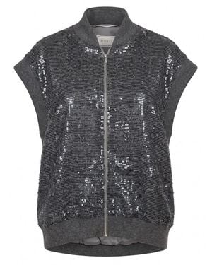 Peserico Vest - Gray
