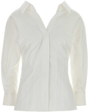 Givenchy Open Shirt - White