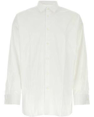 Prada Poplin Shirt Cotton - White