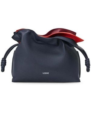 Loewe Medium Layered Flamenco Clutch - Blue
