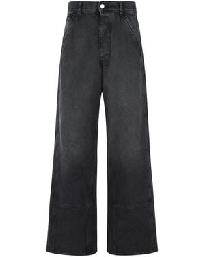 Marni Wide Leg Denim Jeans - Blue