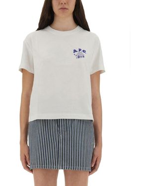A.P.C. "Disco" T-Shirt - Gray