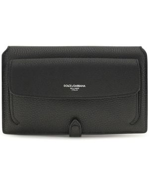 Dolce & Gabbana Dolce & Gabbana Calfskin Crossbody Minibag - Black