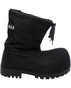 Balenciaga Alaska Low Booties - Black