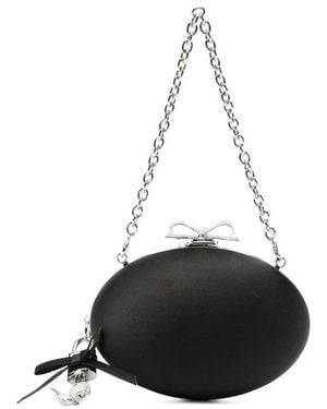 Self-Portrait Clutch Bags - Black