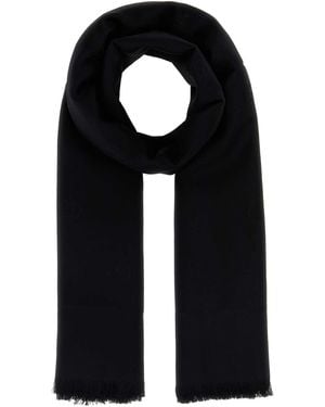 Gucci Silk Blend Scarf - Black