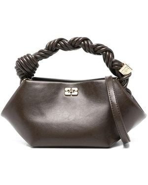 Ganni Tote Bags - Brown