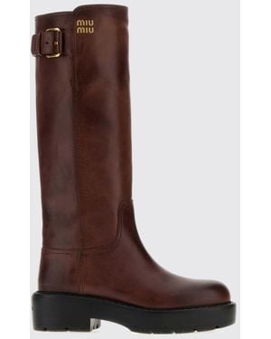 Miu Miu Boots - Brown