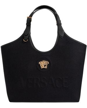 Versace Tote Bags - Black