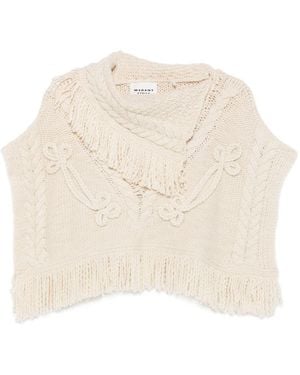 Isabel Marant Marant Etoile Kacie Wool Top - Natural