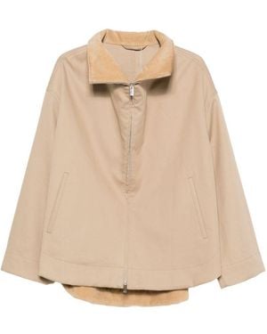 TOTEME Organic Cotton Country Jacket - Natural