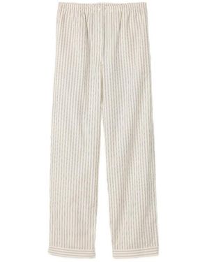 Miu Miu Neutrals Pants - White