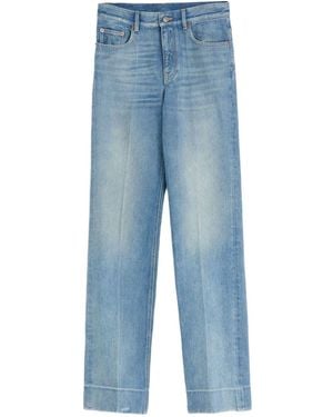 Valentino Stone-Washed Jeans - Blue