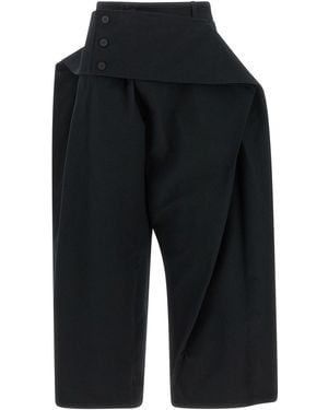 Issey Miyake 'Grainy' Pants - Blue