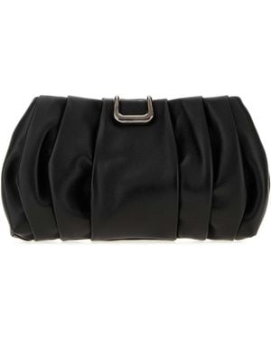 Brunello Cucinelli Leather Clutch - Black