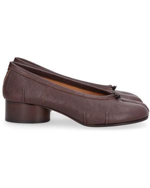 Maison Margiela "Tabi" Ballet Flats - Brown