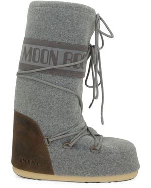 Moon Boot Icon Snow Boots - Gray