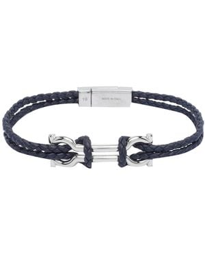 Ferragamo Double Gancini Bracelet - Blue