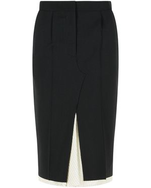 Marni Midi Skirt - Black