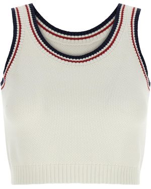 Brunello Cucinelli Crop Top - Gray