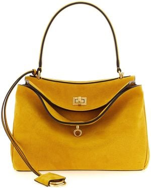 Balenciaga 'Rodeo' Small Handbag - Yellow