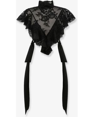 Zimmermann Luna Lace Top - Black