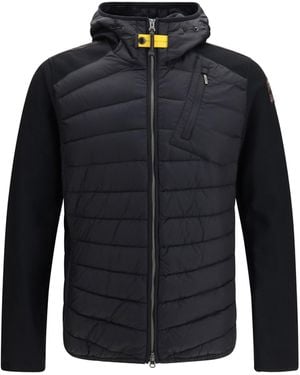 Parajumpers Jacket Nolan Hybrid With Hood - Blue