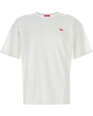 DIESEL 't-boxt-r30' T-shirt White 100% cotton ロゴ Diesel T-shirt T-BOXT-R30 | Men's Clothing | Vitkac