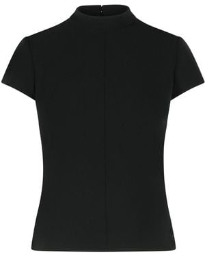 Courreges 'Heritage' Polyester Blend T-Shirt - Black