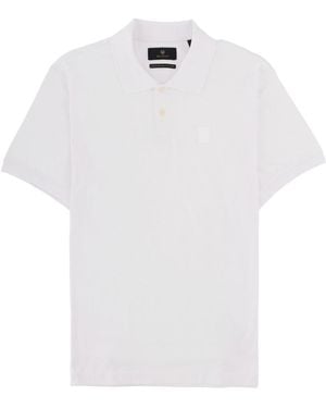 Belstaff Shirt Collar Polo - White
