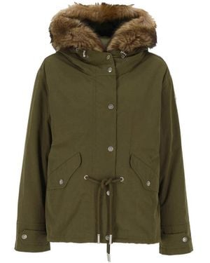 Moncler Coats - Green