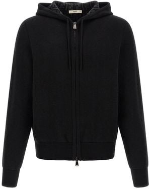 Fendi Cashmere Hoodie - Black